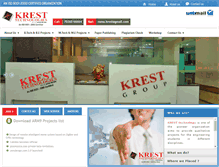 Tablet Screenshot of kresttechnology.com